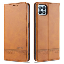 Load image into Gallery viewer, AZNS Magnetic Calf Texture Horizontal Flip Leather Case with Card Slots &amp; Holder &amp; Wallet, For OPPO Reno4 SE