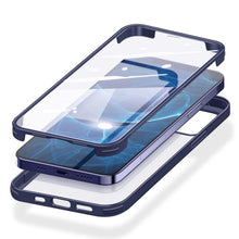 Load image into Gallery viewer, Double-sided Plastic Glass Protective Case, For iPhone 12 mini, For iPhone 12 / 12 Pro, For iPhone 12 Pro Max