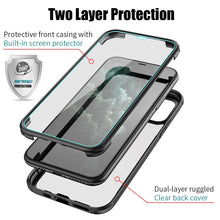 Load image into Gallery viewer, Double-sided Plastic Glass Protective Case, For iPhone 11 Pro, For iPhone 11, For iPhone 11 Pro Max