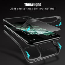 Load image into Gallery viewer, Double-sided Plastic Glass Protective Case, For iPhone 11 Pro, For iPhone 11, For iPhone 11 Pro Max