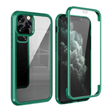 Load image into Gallery viewer, Double-sided Plastic Glass Protective Case, For iPhone 11 Pro, For iPhone 11, For iPhone 11 Pro Max