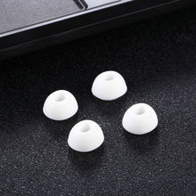 Load image into Gallery viewer, 2 Pairs Soft Silicone Ear Caps with Net for AirPods Earphones, S, M, L