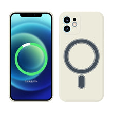 Load image into Gallery viewer, Silicone Full Coverage Shockproof Magsafe Case, For iPhone 12 mini, For iPhone 12, For iPhone 12 Pro, For iPhone 12 Pro Max