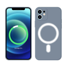 Load image into Gallery viewer, Silicone Full Coverage Shockproof Magsafe Case, For iPhone 12 mini, For iPhone 12, For iPhone 12 Pro, For iPhone 12 Pro Max