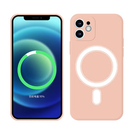 Silicone Full Coverage Shockproof Magsafe Case, For iPhone 12 mini, For iPhone 12, For iPhone 12 Pro, For iPhone 12 Pro Max