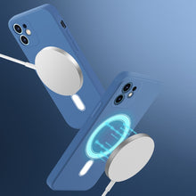 Load image into Gallery viewer, Silicone Full Coverage Shockproof Magsafe Case, For iPhone 12 mini, For iPhone 12, For iPhone 12 Pro, For iPhone 12 Pro Max