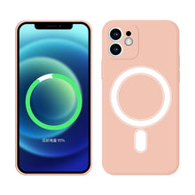 Load image into Gallery viewer, Silicone Full Coverage Shockproof Magsafe Case, For iPhone 12 mini, For iPhone 12, For iPhone 12 Pro, For iPhone 12 Pro Max