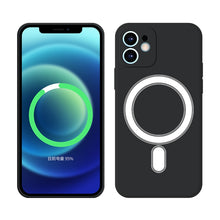 Load image into Gallery viewer, Silicone Full Coverage Shockproof Magsafe Case, For iPhone 12 mini, For iPhone 12, For iPhone 12 Pro, For iPhone 12 Pro Max