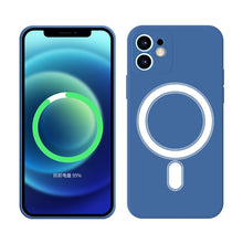 Load image into Gallery viewer, Silicone Full Coverage Shockproof Magsafe Case, For iPhone 12 mini, For iPhone 12, For iPhone 12 Pro, For iPhone 12 Pro Max