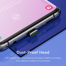 Load image into Gallery viewer, 扁形磁吸金属接头 尼龙编织磁吸快充数据线, 1m USB to Micro USB, 1m USB to USB-C / Type-C, 1m USB to 8 Pin, 1m 3 in 1