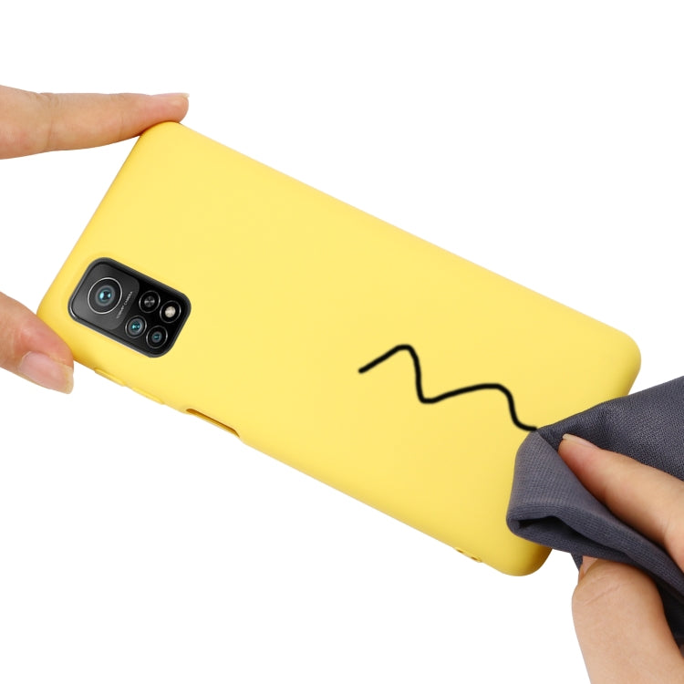Pure Color Liquid Silicone Shockproof Full Coverage Case, For Xiaomi Mi 10T / 10T Pro 5G