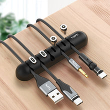 Load image into Gallery viewer, TOPK L35 Desktop Cable Organizer Data Cable Earphone Storage Cable Fixer Magnetic Head Storage Cable Organizer