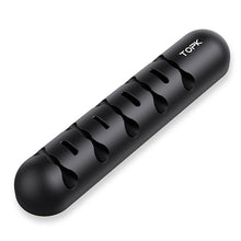 Load image into Gallery viewer, TOPK L35 Desktop Cable Organizer Data Cable Earphone Storage Cable Fixer Magnetic Head Storage Cable Organizer