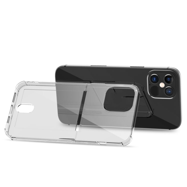 TPU Transparent Protective Case with Card Slots, For iPhone 12, For iPhone 12 Mini, For iPhone 12 Pro, For iPhone 12 Pro Max