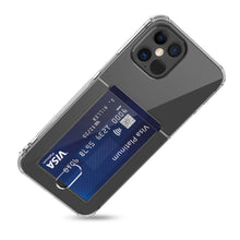 Load image into Gallery viewer, TPU Transparent Protective Case with Card Slots, For iPhone 12, For iPhone 12 Mini, For iPhone 12 Pro, For iPhone 12 Pro Max