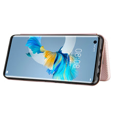 Load image into Gallery viewer, Carbon Fiber Texture Magnetic Horizontal Flip TPU + PC + PU Leather Case with Card Slot, For Huawei Mate 40, For LG K52 / K62, For vivo V20 Pro 5G, For Samsung Galaxy S21 Ultra 5G, For Motorola One 5G / Moto G 5G Plus, For Huawei Mate 40 Pro           ...