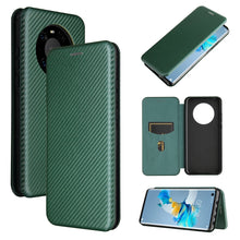 Load image into Gallery viewer, Carbon Fiber Texture Magnetic Horizontal Flip TPU + PC + PU Leather Case with Card Slot, For Huawei Mate 40, For LG K52 / K62, For vivo V20 Pro 5G, For Samsung Galaxy S21 Ultra 5G, For Motorola One 5G / Moto G 5G Plus, For Huawei Mate 40 Pro           ...