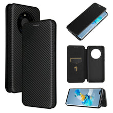 Load image into Gallery viewer, Carbon Fiber Texture Magnetic Horizontal Flip TPU + PC + PU Leather Case with Card Slot, For Huawei Mate 40, For LG K52 / K62, For vivo V20 Pro 5G, For Samsung Galaxy S21 Ultra 5G, For Motorola One 5G / Moto G 5G Plus, For Huawei Mate 40 Pro           ...