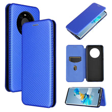 Load image into Gallery viewer, Carbon Fiber Texture Magnetic Horizontal Flip TPU + PC + PU Leather Case with Card Slot, For Huawei Mate 40, For LG K52 / K62, For vivo V20 Pro 5G, For Samsung Galaxy S21 Ultra 5G, For Motorola One 5G / Moto G 5G Plus, For Huawei Mate 40 Pro           ...