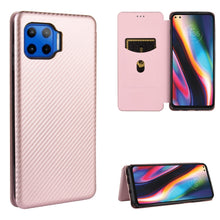 Load image into Gallery viewer, Carbon Fiber Texture Magnetic Horizontal Flip TPU + PC + PU Leather Case with Card Slot, For Huawei Mate 40, For LG K52 / K62, For vivo V20 Pro 5G, For Samsung Galaxy S21 Ultra 5G, For Motorola One 5G / Moto G 5G Plus, For Huawei Mate 40 Pro           ...