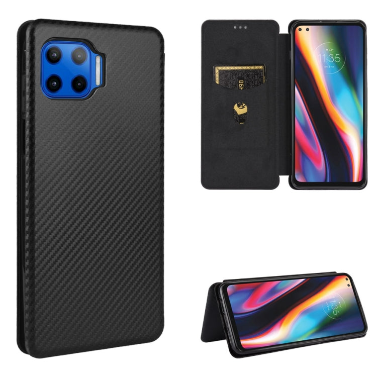 Carbon Fiber Texture Magnetic Horizontal Flip TPU + PC + PU Leather Case with Card Slot, For Huawei Mate 40, For LG K52 / K62, For vivo V20 Pro 5G, For Samsung Galaxy S21 Ultra 5G, For Motorola One 5G / Moto G 5G Plus, For Huawei Mate 40 Pro           ...