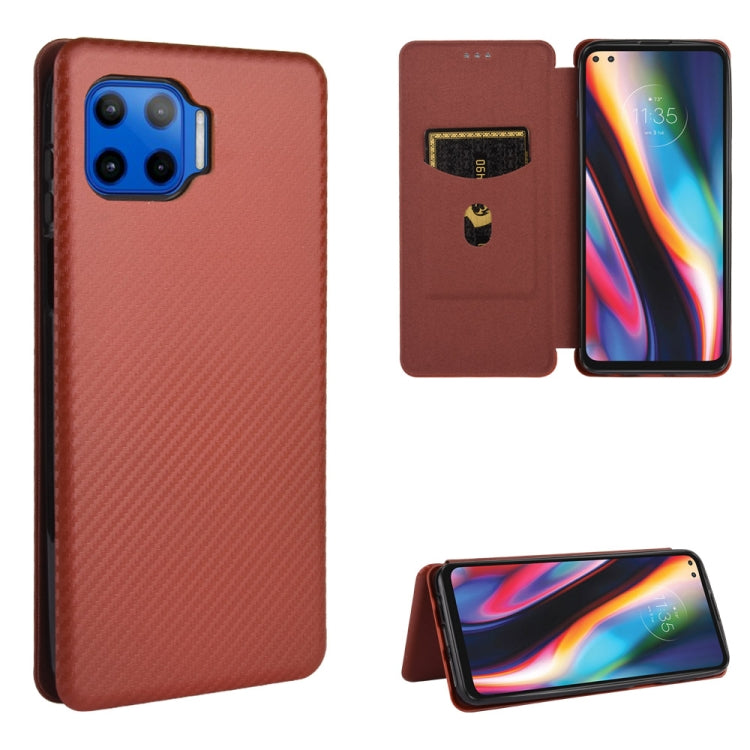 Carbon Fiber Texture Magnetic Horizontal Flip TPU + PC + PU Leather Case with Card Slot, For Huawei Mate 40, For LG K52 / K62, For vivo V20 Pro 5G, For Samsung Galaxy S21 Ultra 5G, For Motorola One 5G / Moto G 5G Plus, For Huawei Mate 40 Pro           ...