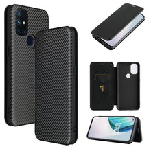 Load image into Gallery viewer, Carbon Fiber Texture Magnetic Horizontal Flip TPU + PC + PU Leather Case with Card Slot, For Huawei Mate 40, For LG K52 / K62, For vivo V20 Pro 5G, For Samsung Galaxy S21 Ultra 5G, For Motorola One 5G / Moto G 5G Plus, For Huawei Mate 40 Pro           ...
