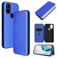 Load image into Gallery viewer, Carbon Fiber Texture Magnetic Horizontal Flip TPU + PC + PU Leather Case with Card Slot, For Huawei Mate 40, For LG K52 / K62, For vivo V20 Pro 5G, For Samsung Galaxy S21 Ultra 5G, For Motorola One 5G / Moto G 5G Plus, For Huawei Mate 40 Pro           ...