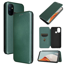 Load image into Gallery viewer, Carbon Fiber Texture Magnetic Horizontal Flip TPU + PC + PU Leather Case with Card Slot, For Huawei Mate 40, For LG K52 / K62, For vivo V20 Pro 5G, For Samsung Galaxy S21 Ultra 5G, For Motorola One 5G / Moto G 5G Plus, For Huawei Mate 40 Pro           ...