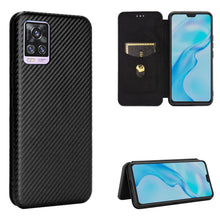 Load image into Gallery viewer, Carbon Fiber Texture Magnetic Horizontal Flip TPU + PC + PU Leather Case with Card Slot, For Huawei Mate 40, For LG K52 / K62, For vivo V20 Pro 5G, For Samsung Galaxy S21 Ultra 5G, For Motorola One 5G / Moto G 5G Plus, For Huawei Mate 40 Pro           ...