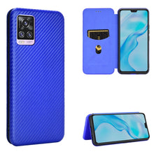 Load image into Gallery viewer, Carbon Fiber Texture Magnetic Horizontal Flip TPU + PC + PU Leather Case with Card Slot, For Huawei Mate 40, For LG K52 / K62, For vivo V20 Pro 5G, For Samsung Galaxy S21 Ultra 5G, For Motorola One 5G / Moto G 5G Plus, For Huawei Mate 40 Pro           ...
