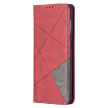 Load image into Gallery viewer, Rhombus Texture Horizontal Flip Magnetic Leather Case with Holder &amp; Card Slots, For Samsung Galaxy S21 5G, For Samsung Galaxy S21+ 5G, For Samsung Galaxy S21 Ultra 5G