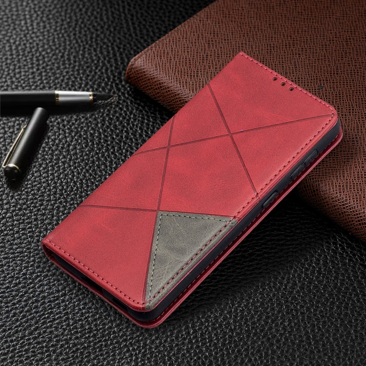 Rhombus Texture Horizontal Flip Magnetic Leather Case with Holder & Card Slots, For Samsung Galaxy S21 5G, For Samsung Galaxy S21+ 5G, For Samsung Galaxy S21 Ultra 5G