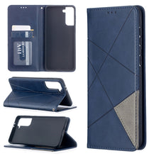 Load image into Gallery viewer, Rhombus Texture Horizontal Flip Magnetic Leather Case with Holder &amp; Card Slots, For Samsung Galaxy S21 5G, For Samsung Galaxy S21+ 5G, For Samsung Galaxy S21 Ultra 5G