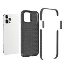 Load image into Gallery viewer, Shockproof Grid Texture TPU Protective Case, For iPhone 12 mini, For iPhone 12 / 12 Pro, For iPhone 12 Pro Max
