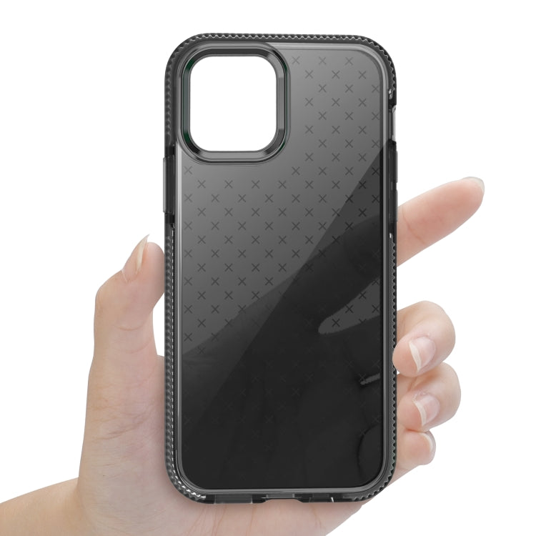 Shockproof Grid Texture TPU Protective Case, For iPhone 12 mini, For iPhone 12 / 12 Pro, For iPhone 12 Pro Max