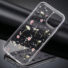 Load image into Gallery viewer, Gypsophila Flowers Pattern TPU Protective Case, For iPhone 11, For iPhone 11 Pro, For iPhone 11 Pro Max, For iPhone 12 mini, For iPhone 12 / 12 Pro, For iPhone 12 Pro Max