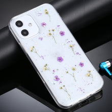 Load image into Gallery viewer, Gypsophila Flowers Pattern TPU Protective Case, For iPhone 11, For iPhone 11 Pro, For iPhone 11 Pro Max, For iPhone 12 mini, For iPhone 12 / 12 Pro, For iPhone 12 Pro Max