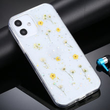 Load image into Gallery viewer, Gypsophila Flowers Pattern TPU Protective Case, For iPhone 11, For iPhone 11 Pro, For iPhone 11 Pro Max, For iPhone 12 mini, For iPhone 12 / 12 Pro, For iPhone 12 Pro Max
