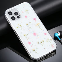 Load image into Gallery viewer, Gypsophila Flowers Pattern TPU Protective Case, For iPhone 11, For iPhone 11 Pro, For iPhone 11 Pro Max, For iPhone 12 mini, For iPhone 12 / 12 Pro, For iPhone 12 Pro Max