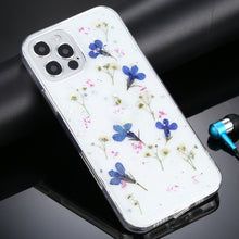 Load image into Gallery viewer, Gypsophila Flowers Pattern TPU Protective Case, For iPhone 11, For iPhone 11 Pro, For iPhone 11 Pro Max, For iPhone 12 mini, For iPhone 12 / 12 Pro, For iPhone 12 Pro Max