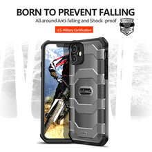 Load image into Gallery viewer, wolns Explorer Series PC+TPU Protective Case, For iPhone 11, For iPhone 11 Pro, For iPhone 11 Pro Max, For iPhone 12 mini, For iPhone 12 / 12 Pro, For iPhone 12 Pro Max