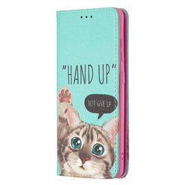 Colored Drawing Pattern Invisible Magnetic Horizontal Flip PU Leather Case with Holder & Card Slots & Wallet, For Samsung Galaxy S20, For Samsung Galaxy S20 Plus, For Samsung Galaxy S20 Ultra, For Samsung Galaxy S20 FE, For Samsung Galaxy S21