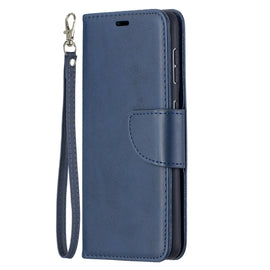 Lambskin Texture Pure Color Horizontal Flip PU Leather Case with Holder & Card Slots & Wallet & Lanyard, For Samsung Galaxy S21 5G, For Samsung Galaxy S21+ 5G, For Samsung Galaxy S21 Ultra 5G