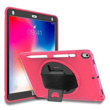 Load image into Gallery viewer, 360 Degree Rotation PC+TPU Protective Cover with Holder &amp; Hand Strap, For iPad Pro 10.5 inch, For iPad mini (2019) &amp; mini 4, For iPad mini 3 &amp; 2 &amp; 1, For iPad 9.7 inch (2017)