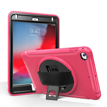 Load image into Gallery viewer, 360 Degree Rotation PC+TPU Protective Cover with Holder &amp; Hand Strap, For iPad Pro 10.5 inch, For iPad mini (2019) &amp; mini 4, For iPad mini 3 &amp; 2 &amp; 1, For iPad 9.7 inch (2017)