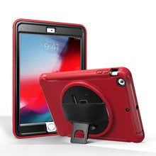 Load image into Gallery viewer, 360 Degree Rotation PC+TPU Protective Cover with Holder &amp; Hand Strap, For iPad Pro 10.5 inch, For iPad mini (2019) &amp; mini 4, For iPad mini 3 &amp; 2 &amp; 1, For iPad 9.7 inch (2017)