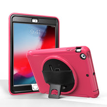 Load image into Gallery viewer, 360 Degree Rotation PC+TPU Protective Cover with Holder &amp; Hand Strap, For iPad Pro 10.5 inch, For iPad mini (2019) &amp; mini 4, For iPad mini 3 &amp; 2 &amp; 1, For iPad 9.7 inch (2017)