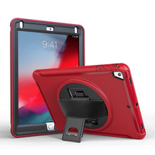 Load image into Gallery viewer, 360 Degree Rotation PC+TPU Protective Cover with Holder &amp; Hand Strap, For iPad Pro 10.5 inch, For iPad mini (2019) &amp; mini 4, For iPad mini 3 &amp; 2 &amp; 1, For iPad 9.7 inch (2017)