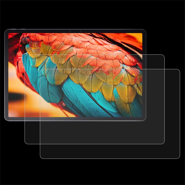2pcs 9H HD Explosion-proof Tempered Glass Film For Lenovo Tab P11 / Tab P11 5G / XiaoXin Pad 11 inch / Motorola Moto Tab G70 / Blackview Tab 16 / TCL NxtPaper 11